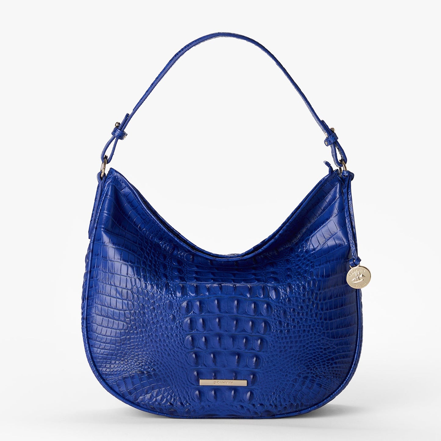 Brahmin Alden Road Collection Small Kathleen Shoulder Bag, Blue