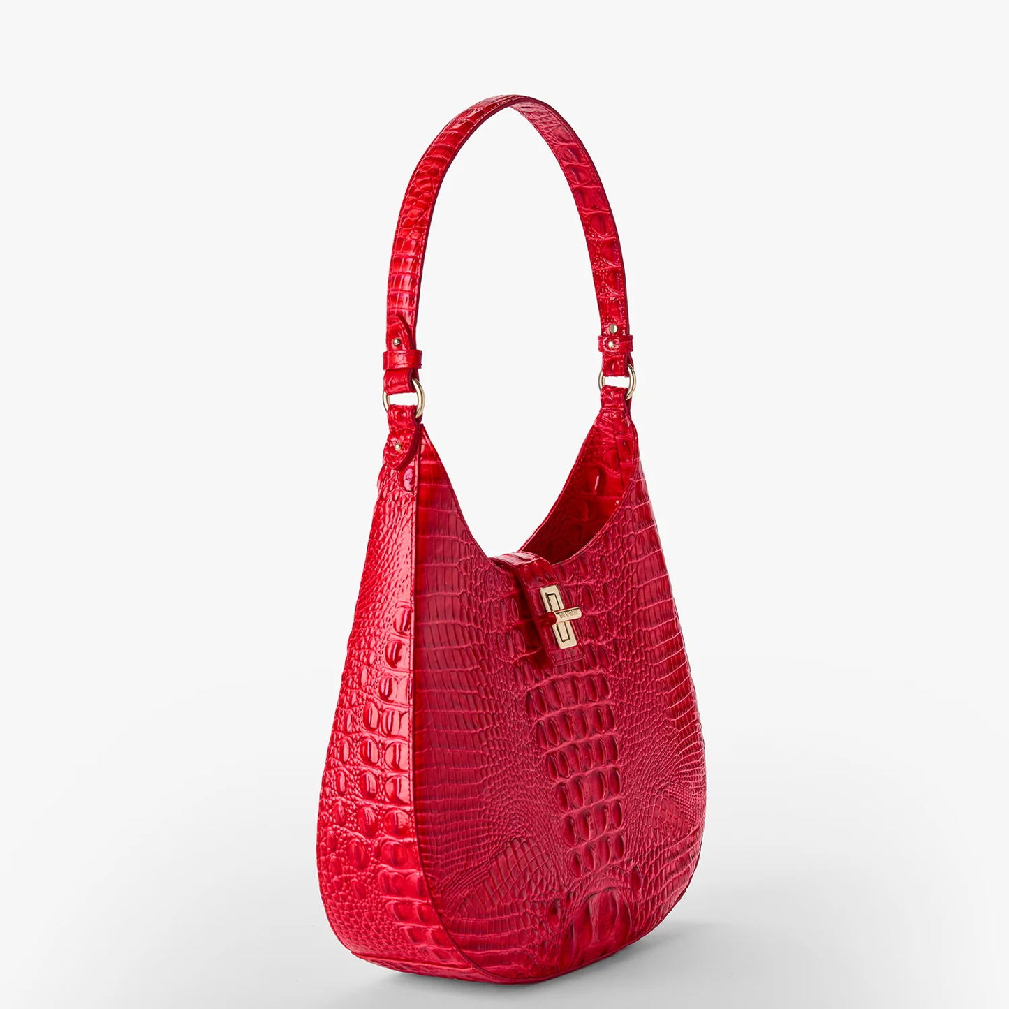 Bolso de hombro Fallon de la colección Brahmin Melbourne, Tiramisú