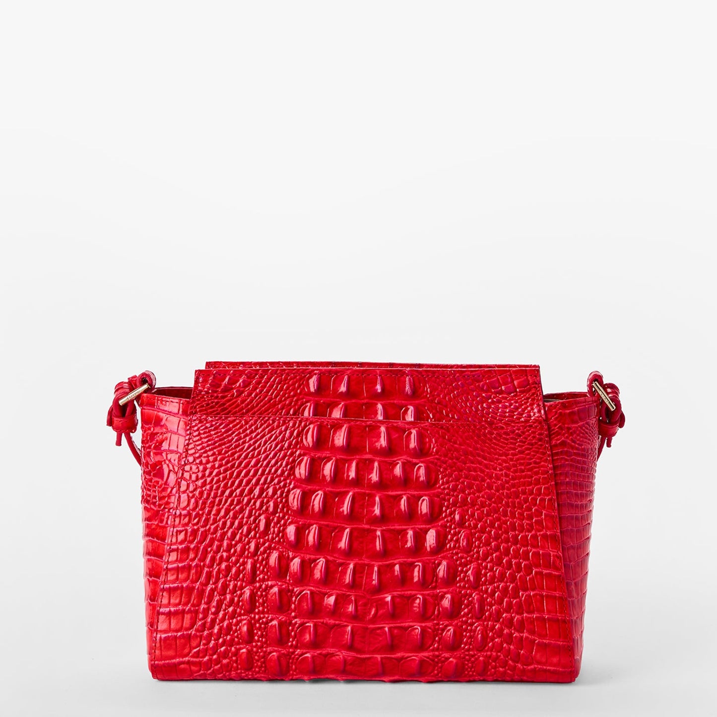 Bolso bandolera Hillary de la colección Brahmin Melbourne, color negro