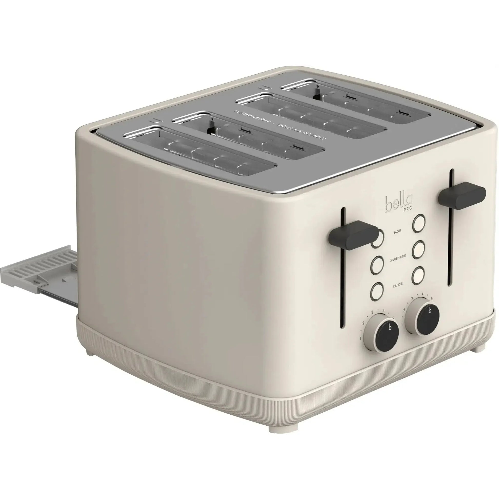 Bella PRO 4 Slice Toaster with Extra Wide Slots