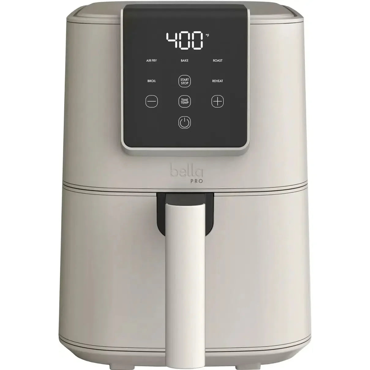 Bella Pro 4 Quart Touchscreen Slim Air Fryer, Oakmilk