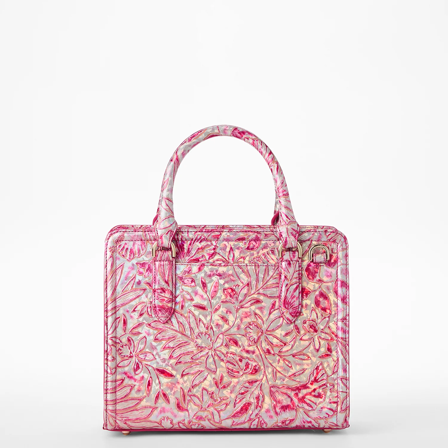 Brahmin Lokelani Collection Cami Satchel, Coral Snapdragon