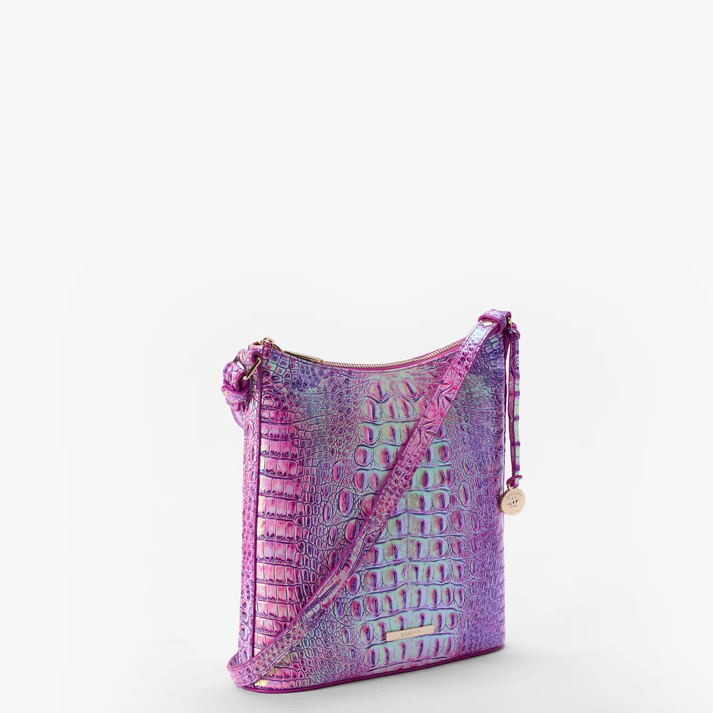 Brahmin Melbourne Collection Katie Crossbody, Purple Iris