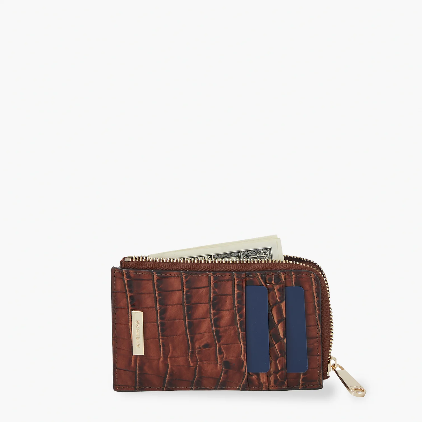 Brahmin Melbourne Collection Lennon Wallet, Purple Iris