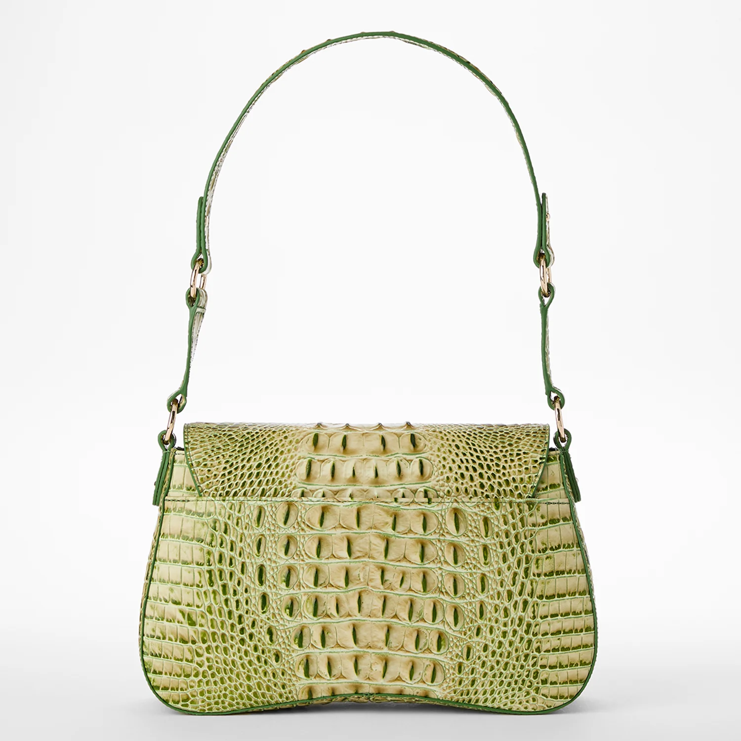 Brahmin Melbourne Collection Neridia Shoulder Bag, Fern