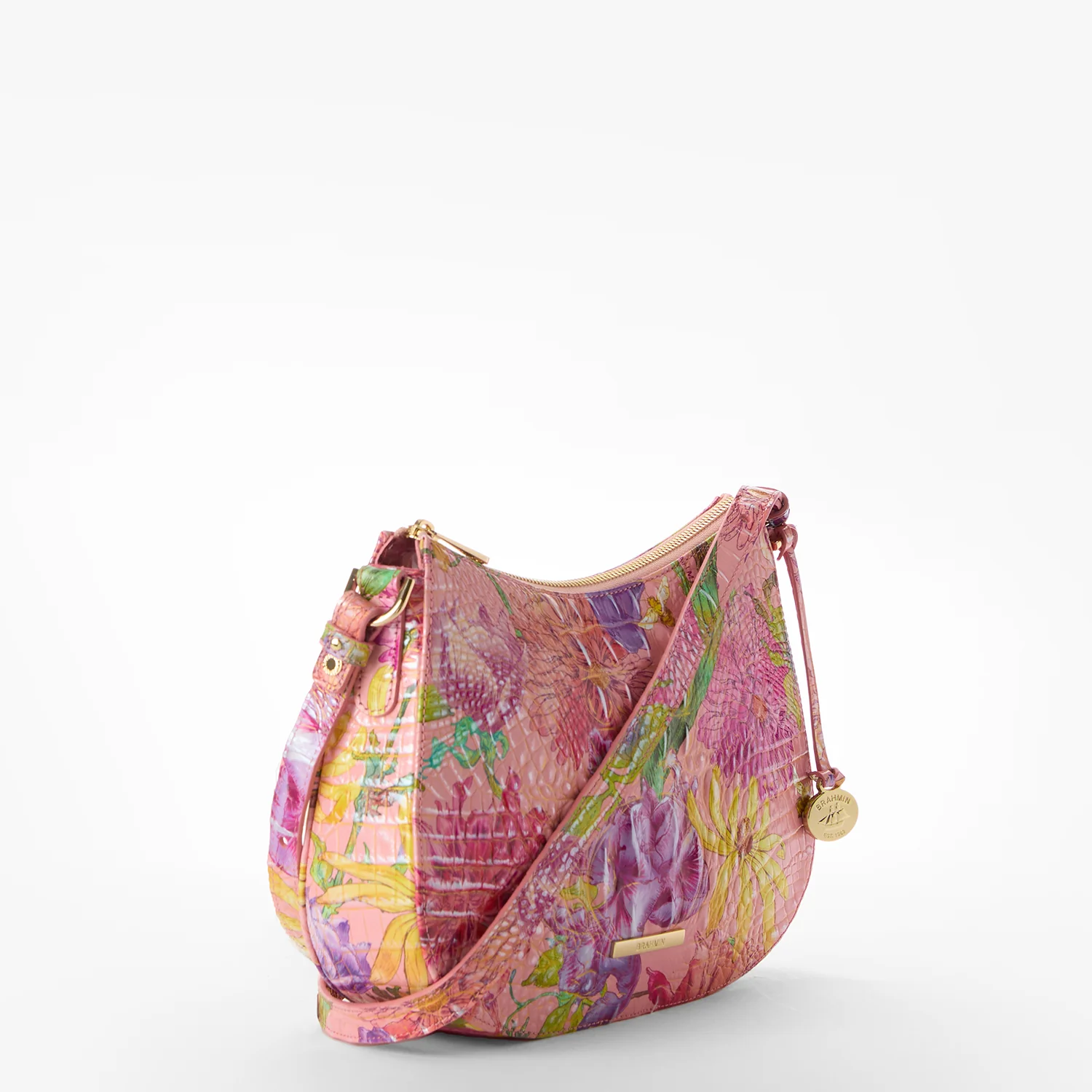 Brahmin Melbourne Collection Shayna Crossbody, Perennial