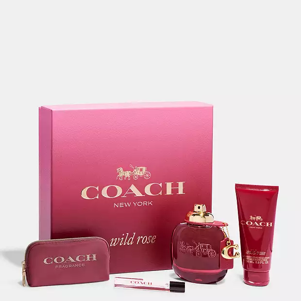 COACH - Wild Rose 4 Piece Gift Set