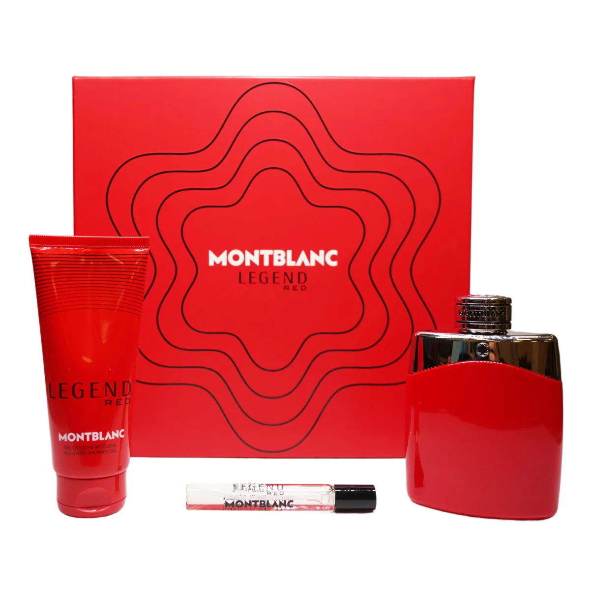 MONTBLANC - Legend Red 3 Piece Gift Set