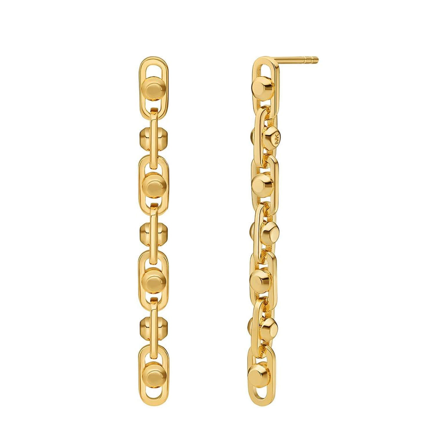 Michael Kors Astor Link Drop Earrings