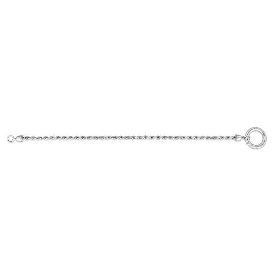 Royal Rope Chain Necklace, 3.4mm