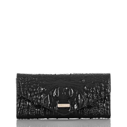 Brahmin Melbourne Collection Veronica Wallet, Black