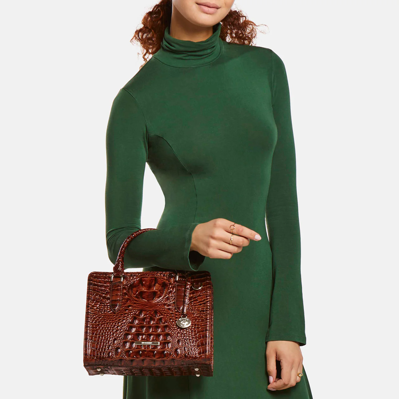 Brahmin Melbourne Collection Cami Satchel, Mariposa